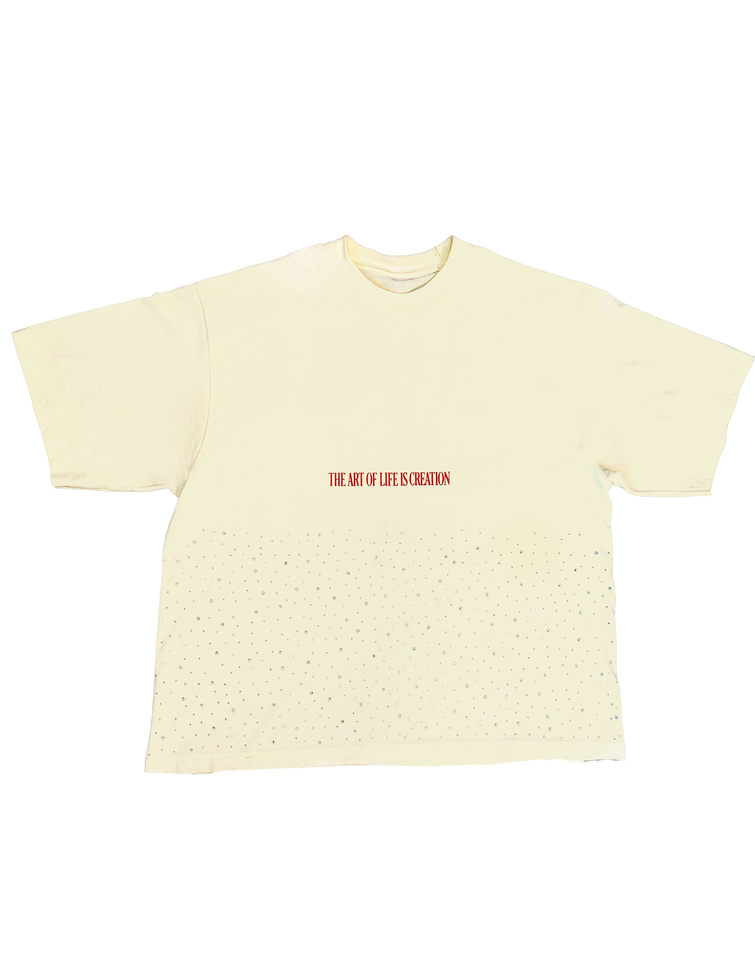 Art Of Life Is Creation Oversized Tee