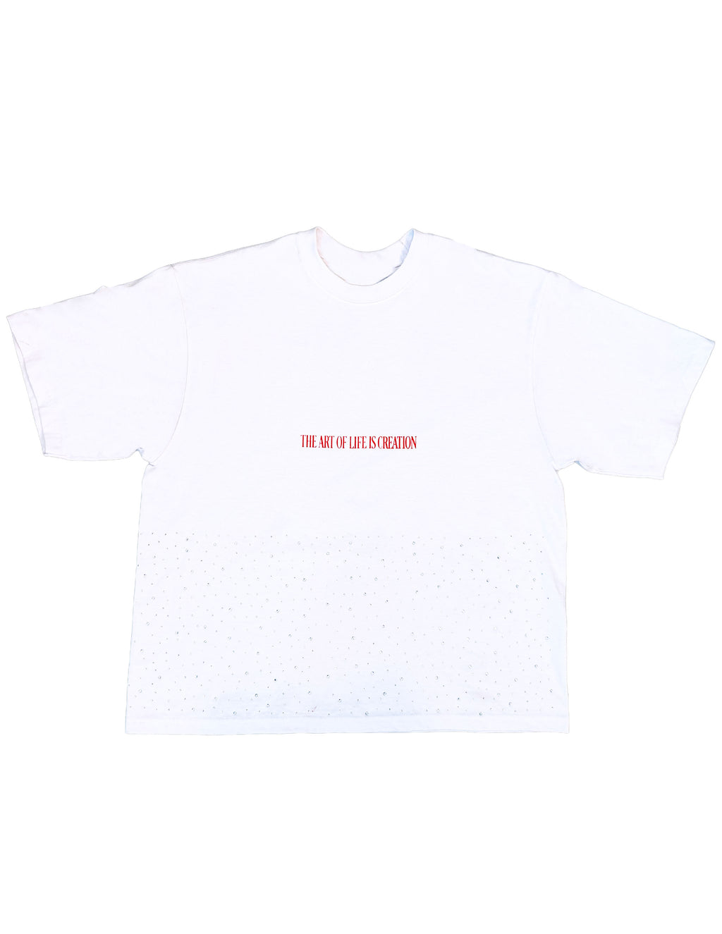 Art Of Life Is Creation Oversized Tee