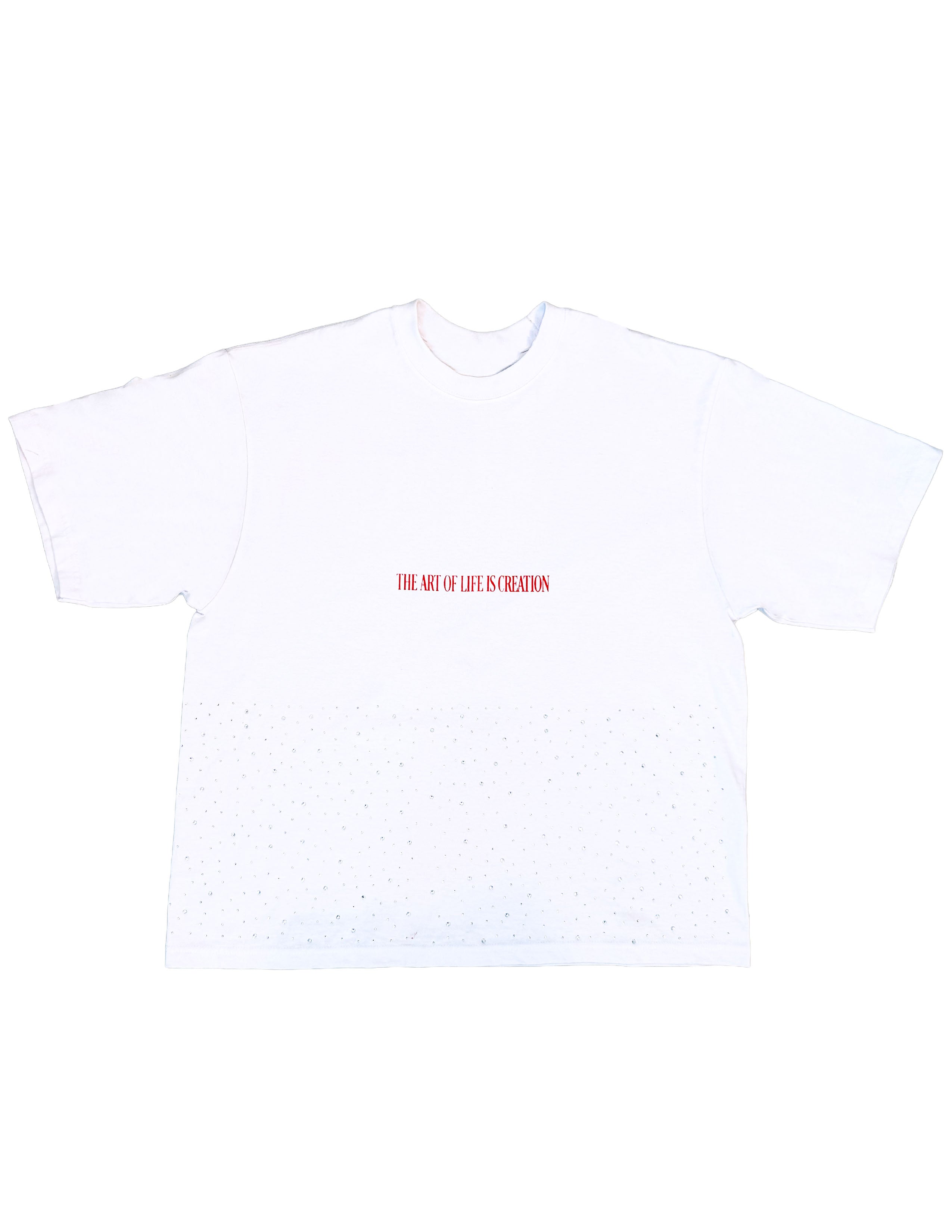 Art Of Life Is Creation Oversized Tee