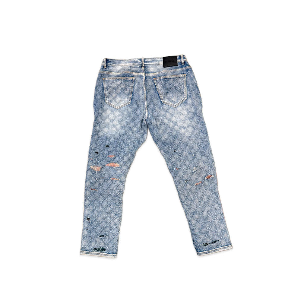 ‘Under Distress’ Tapestry Denim PANTS